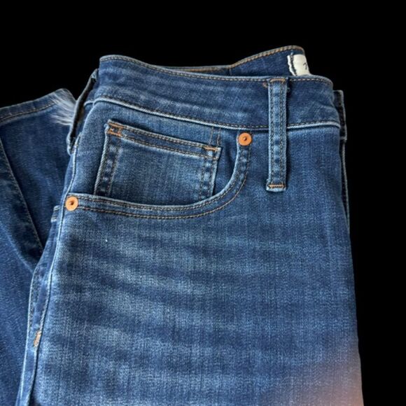 Madewell Curvy High Rise Skinny Whiskered Jeans Sz 27 - Picture 5 of 12